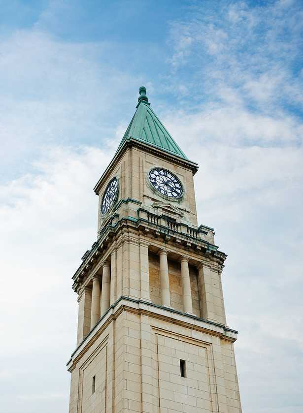Clock tower in Summerhill, Toronto neighbourhood